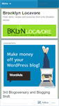 Mobile Screenshot of bklynlocavore.com